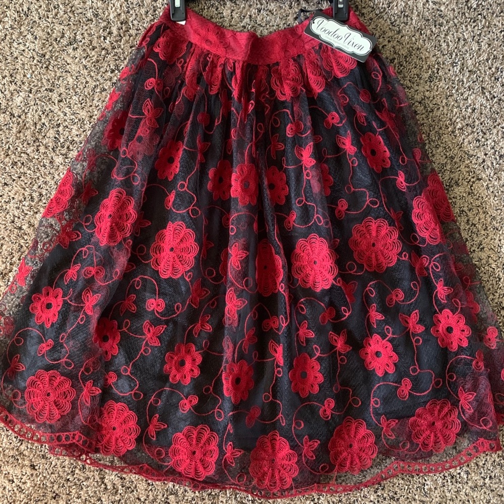 VooDoo Vixen (ModCloth) Skirt NWT